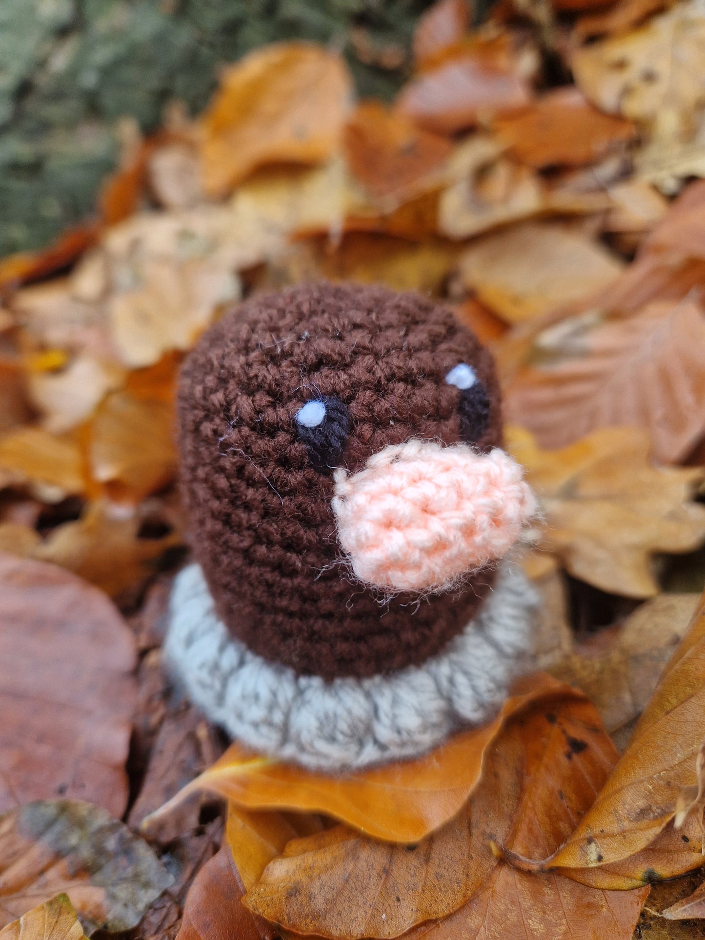 CROCHET PATTERN: Ground Diglett Mole Plush