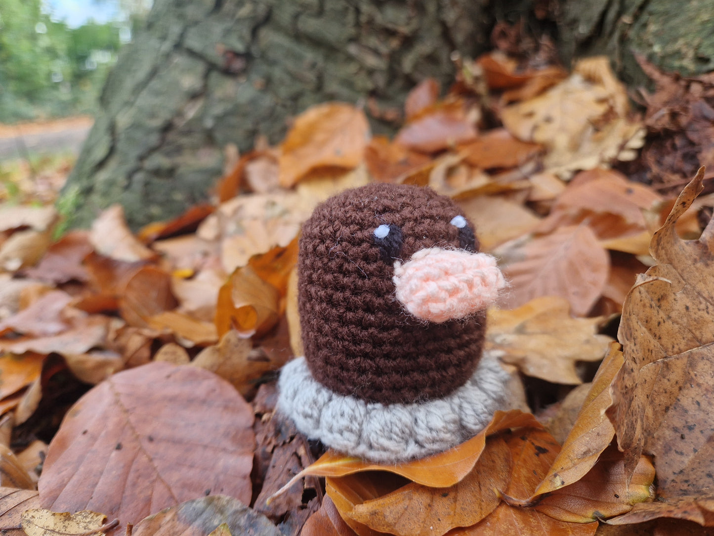 CROCHET PATTERN: Ground Diglett Mole Plush