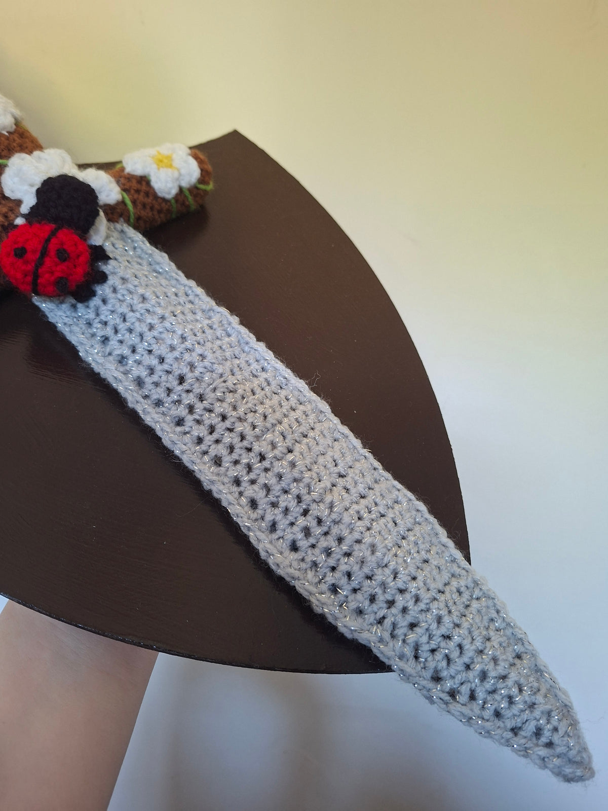 Crochet Daisy Ladybug Nature Dagger - The Summoner Of Spring