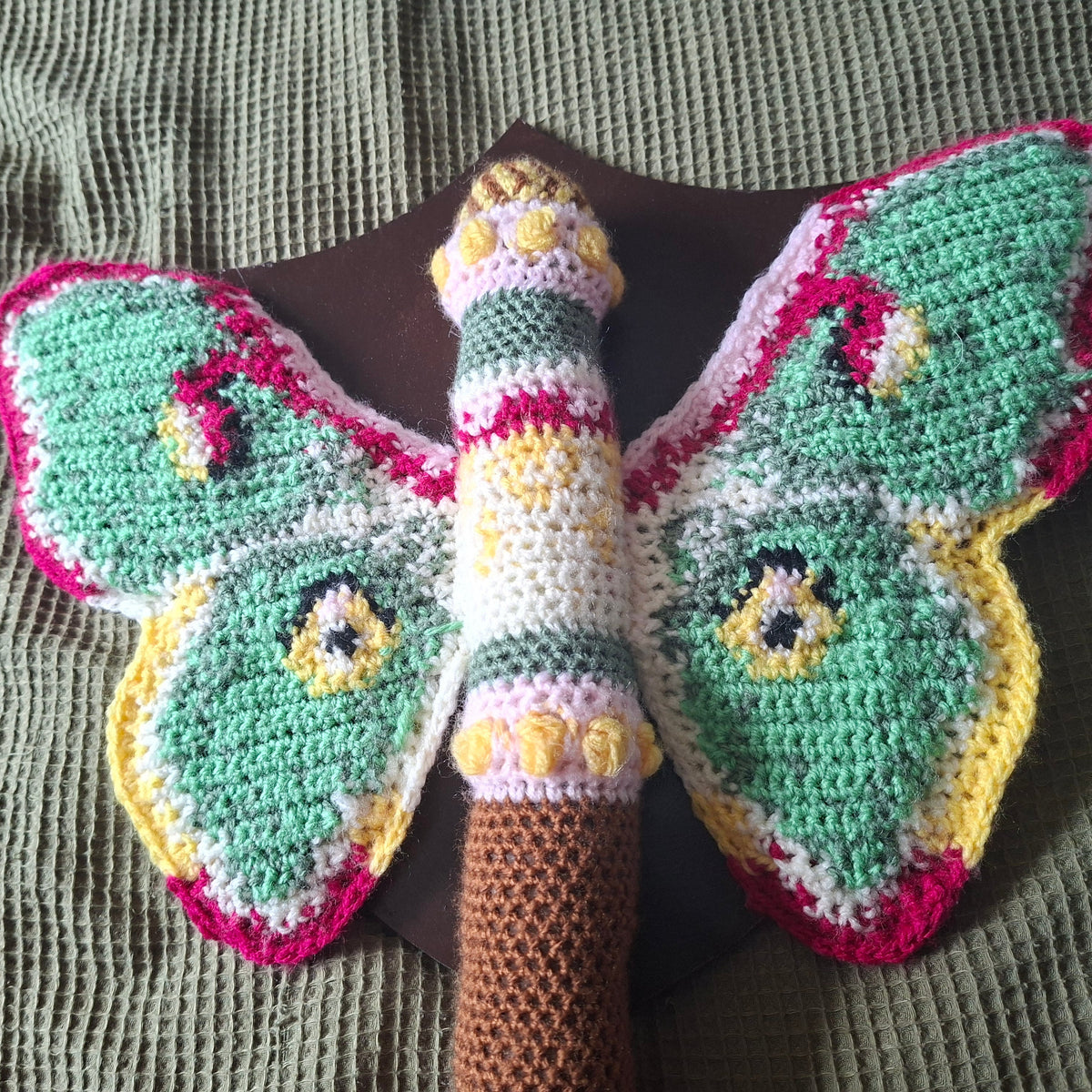 Handmade Crochet Fairy Chrysalabrys Axe