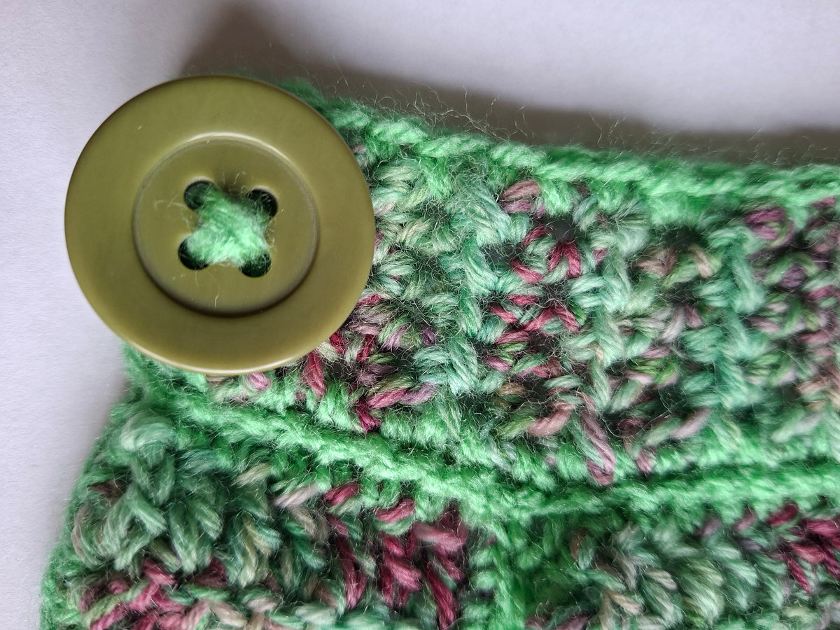 Crochet Pixie Jester Triangle Ankle Cuffs