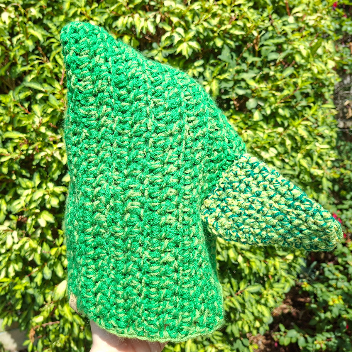 Green Mix Goblin Ear Hood Hat Cosplay