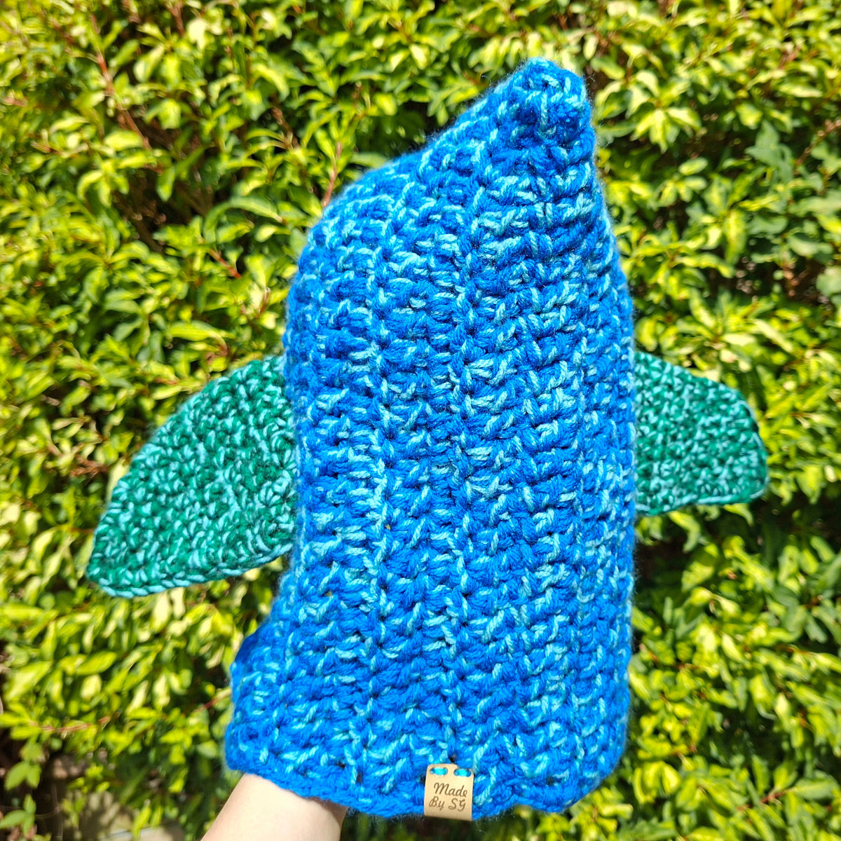 Blue & Green Mix Goblin Ear Hood Hat Cosplay