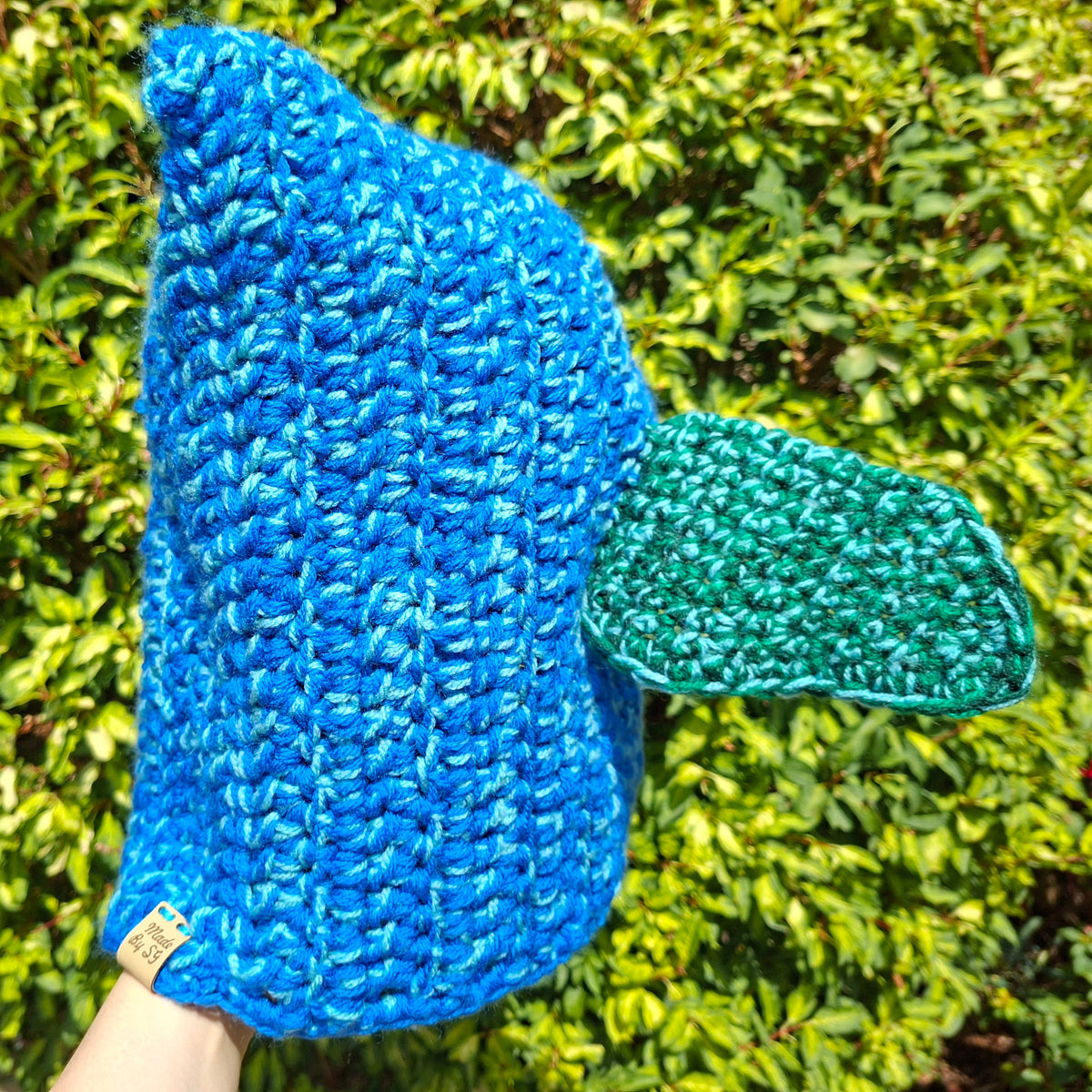 Blue & Green Mix Goblin Ear Hood Hat Cosplay