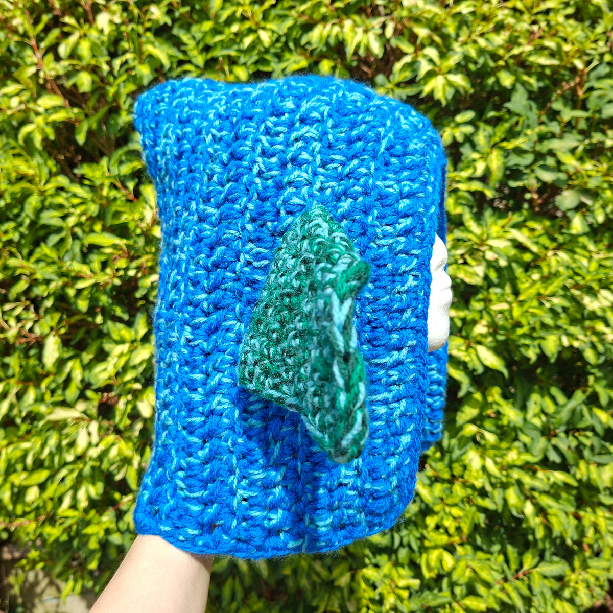 Blue & Green Mix Goblin Ear Hood Hat Cosplay