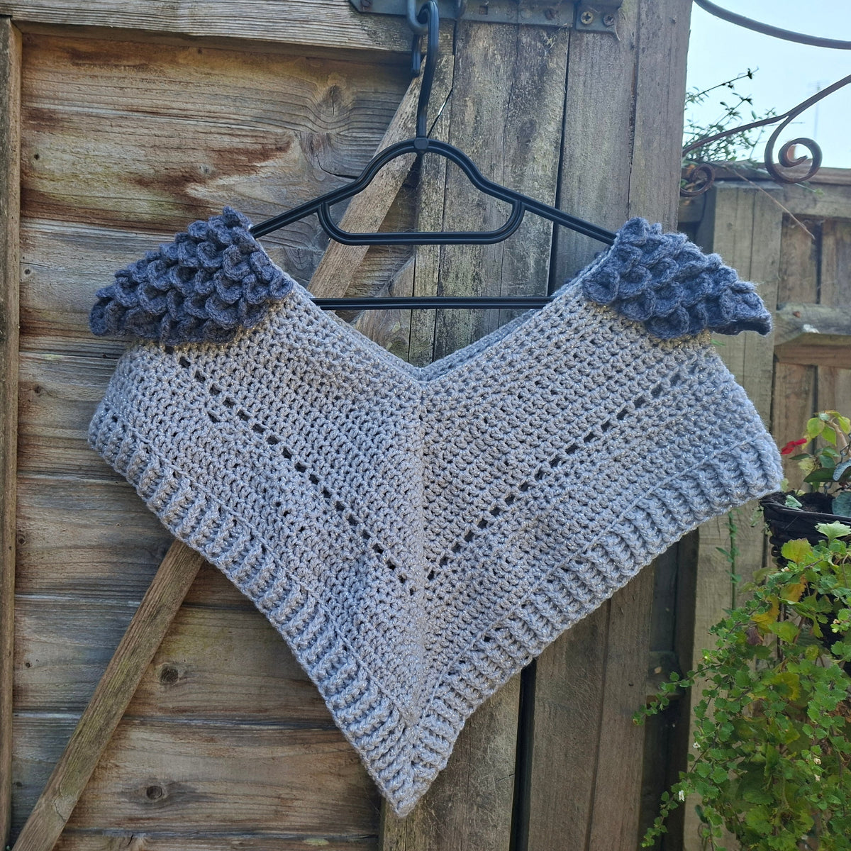 Crochet Chest Shoulder Dragon Scale Armour