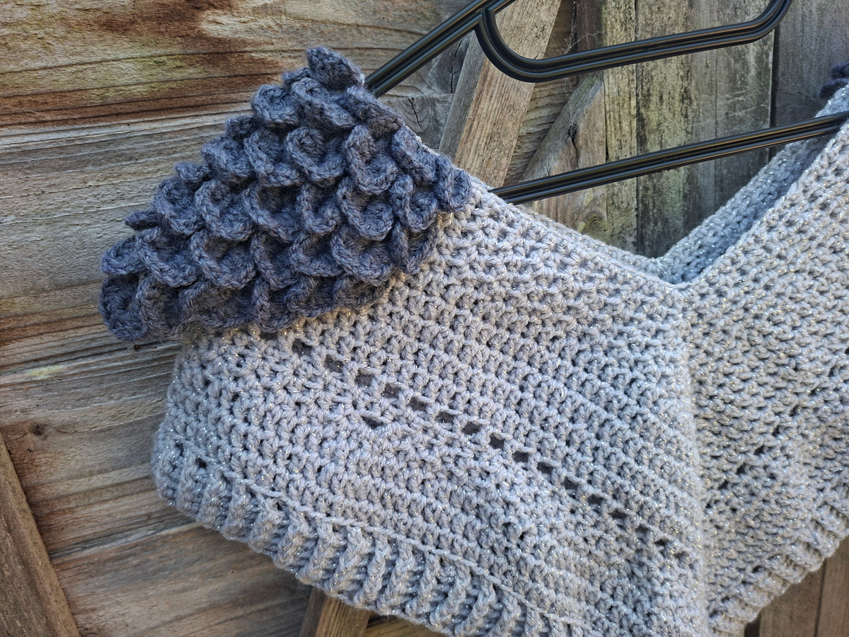 Crochet Chest Shoulder Dragon Scale Armour