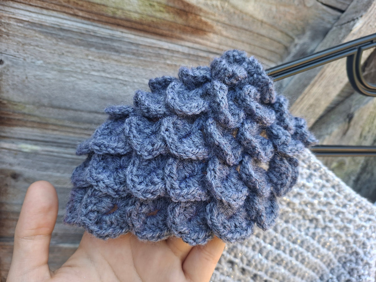 Crochet Chest Shoulder Dragon Scale Armour