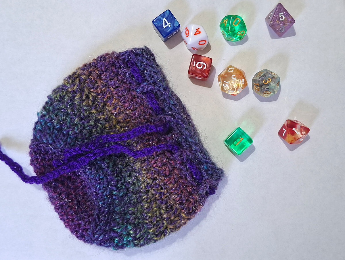 Simple Basic Solid Colour Dice Bag/Pouch LIMITED EDITION COLOUR