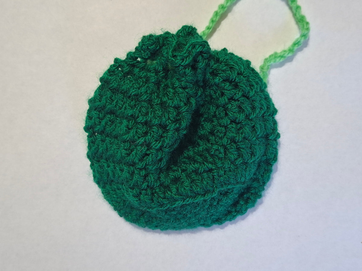 Simple Basic Solid Colour Dice Bag/Pouch Green