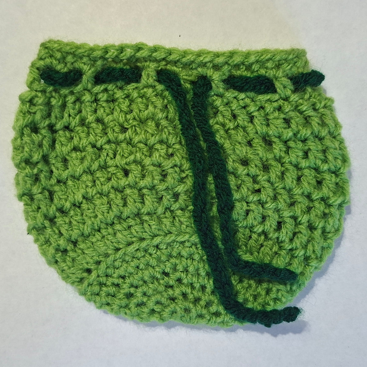 Simple Basic Solid Colour Dice Bag/Pouch Green