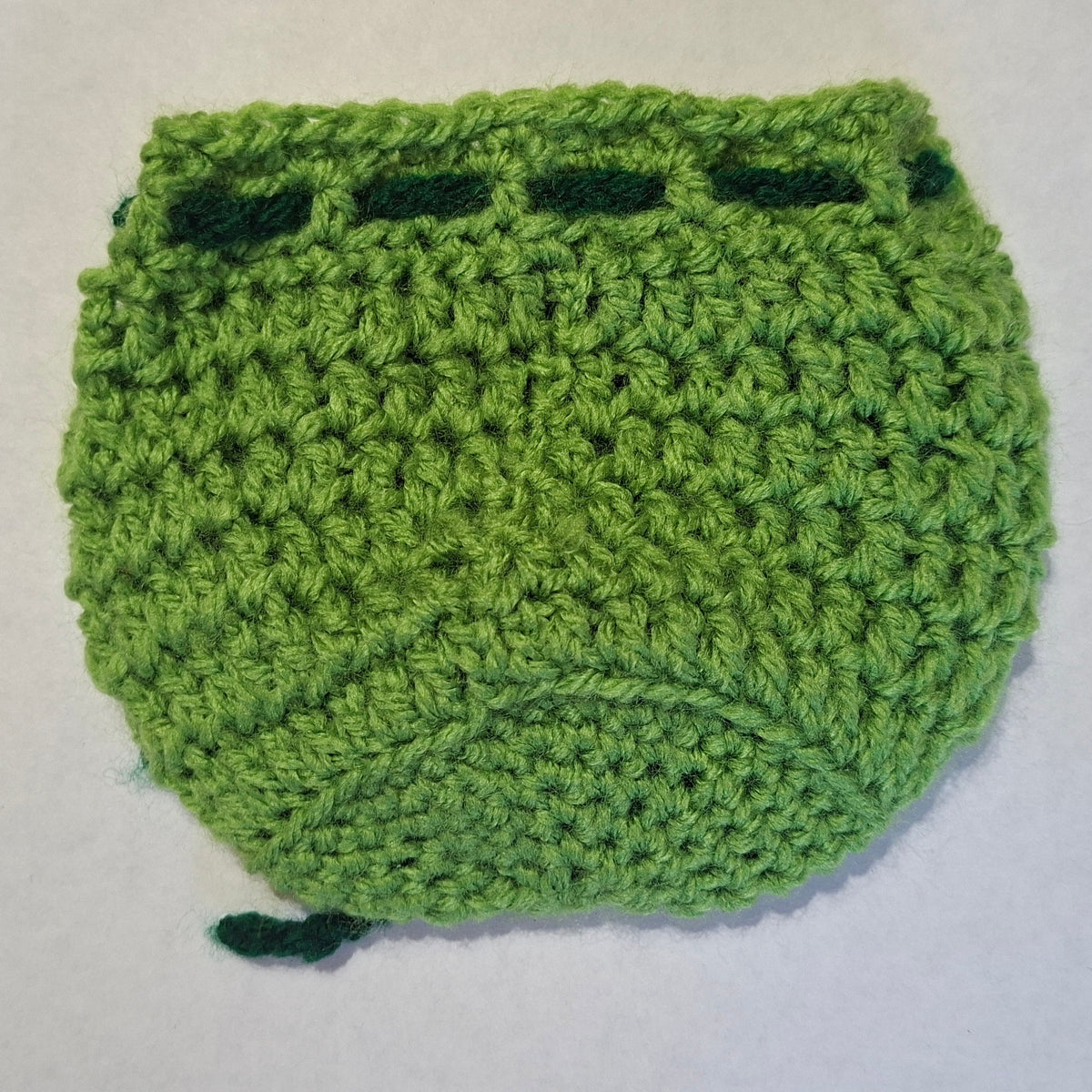 Simple Basic Solid Colour Dice Bag/Pouch Green