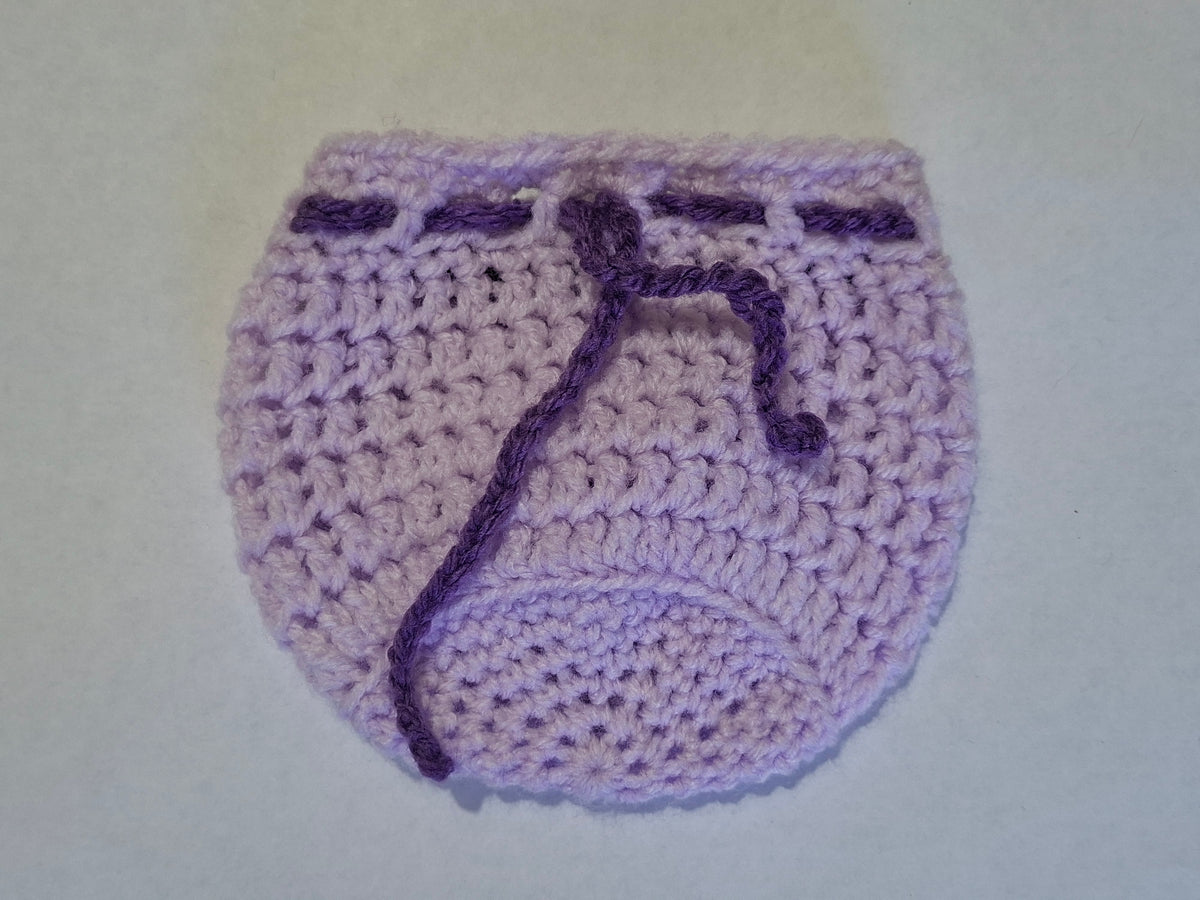 Simple Basic Solid Colour Dice Bag/Pouch Purple