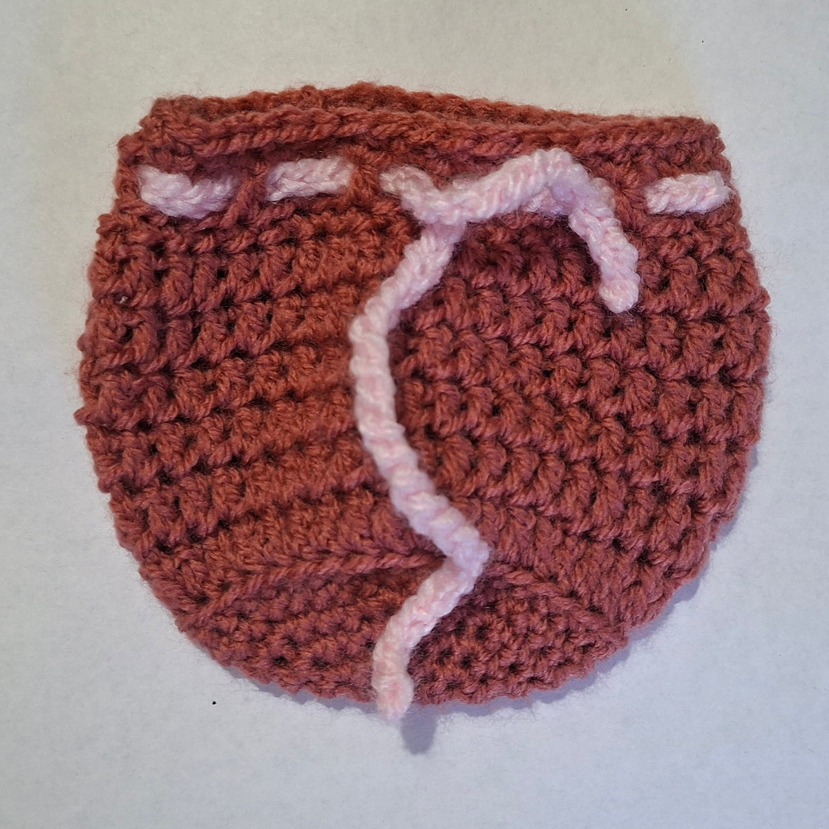 Simple Basic Solid Colour Dice Bag/Pouch Pink