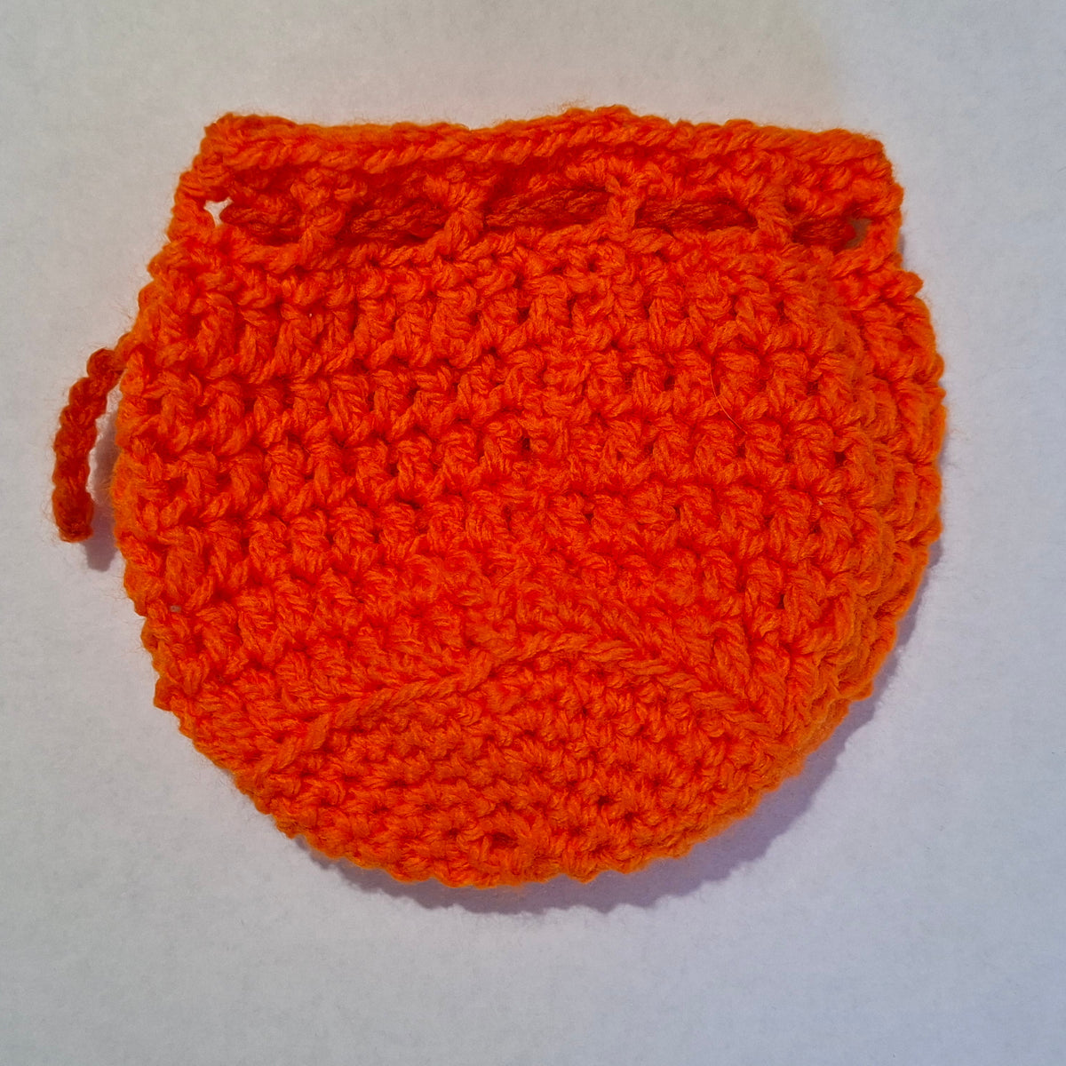 Simple Basic Solid Colour Dice Bag/Pouch Orange
