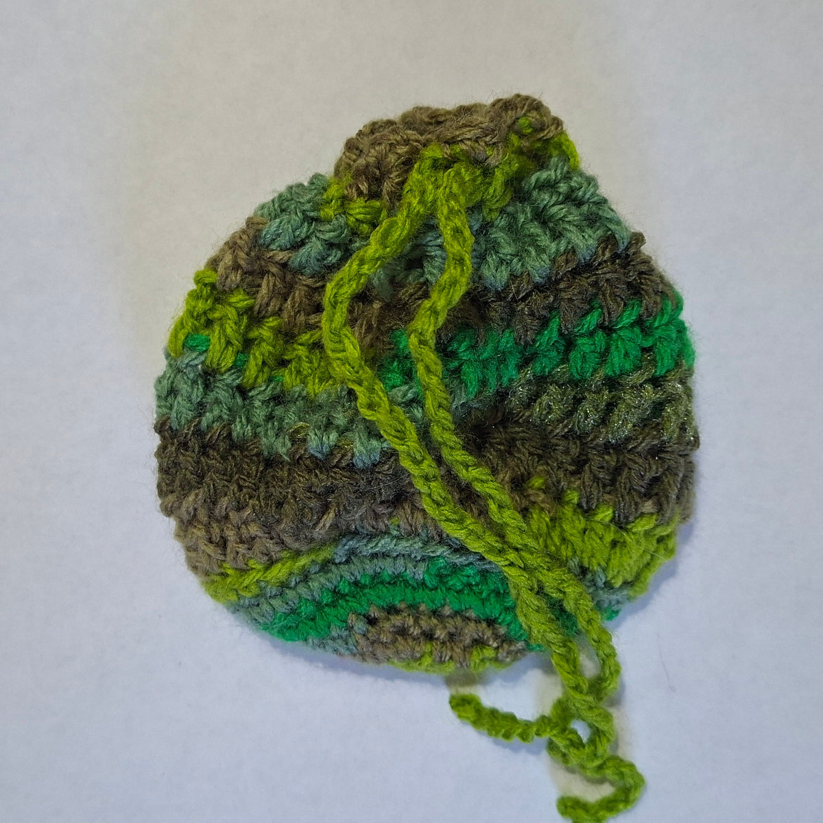 Simple Basic Solid Colour Dice Bag/Pouch Green