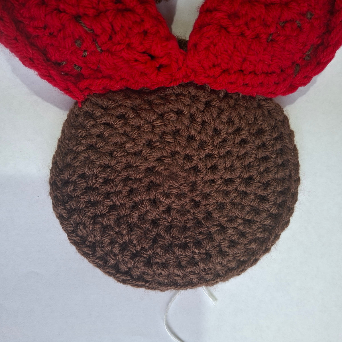 Handmade Crochet Ladybug Belt Pouch Trinket Bag