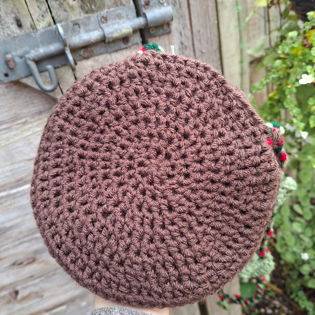 Handmade Crochet Ladybug Shoulder/Cross Body Bag