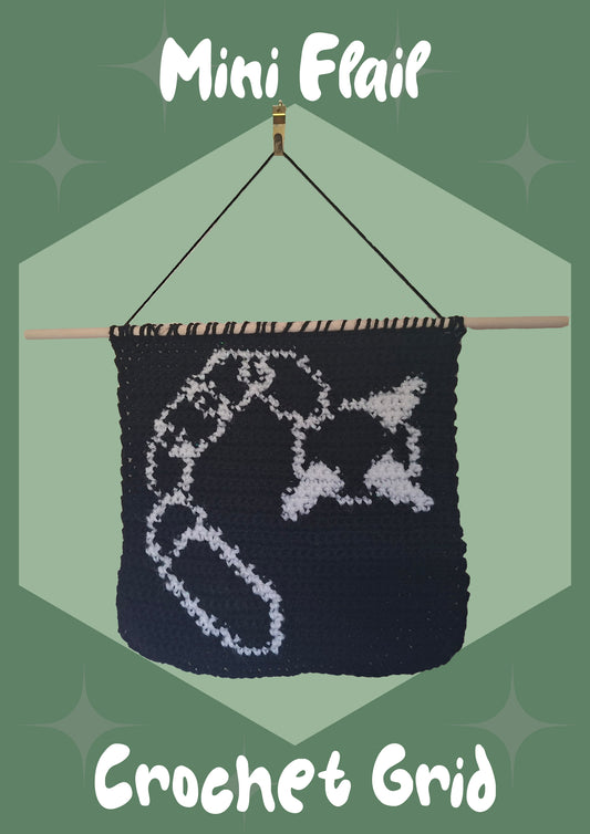 CROCHET GRAPH: MINI FLAIL TAPESTRY GRID