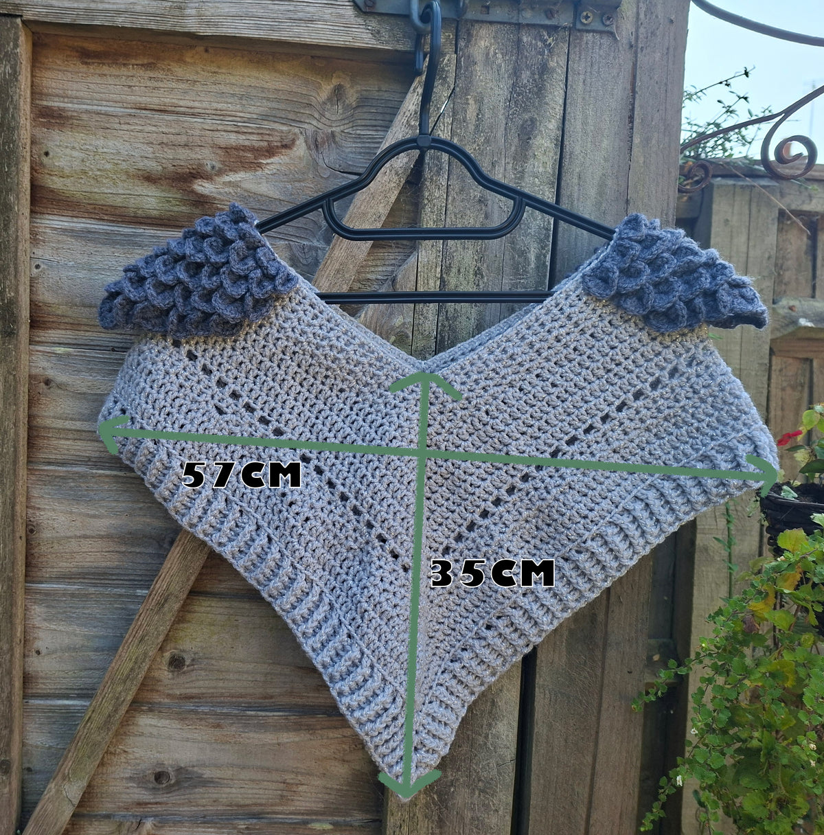 Crochet Chest Shoulder Dragon Scale Armour