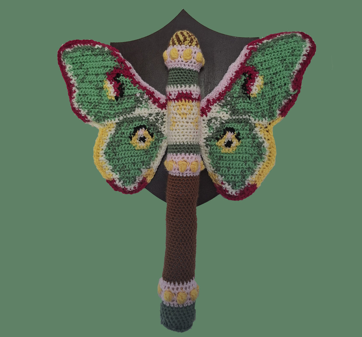 Handmade Crochet Fairy Chrysalabrys Axe