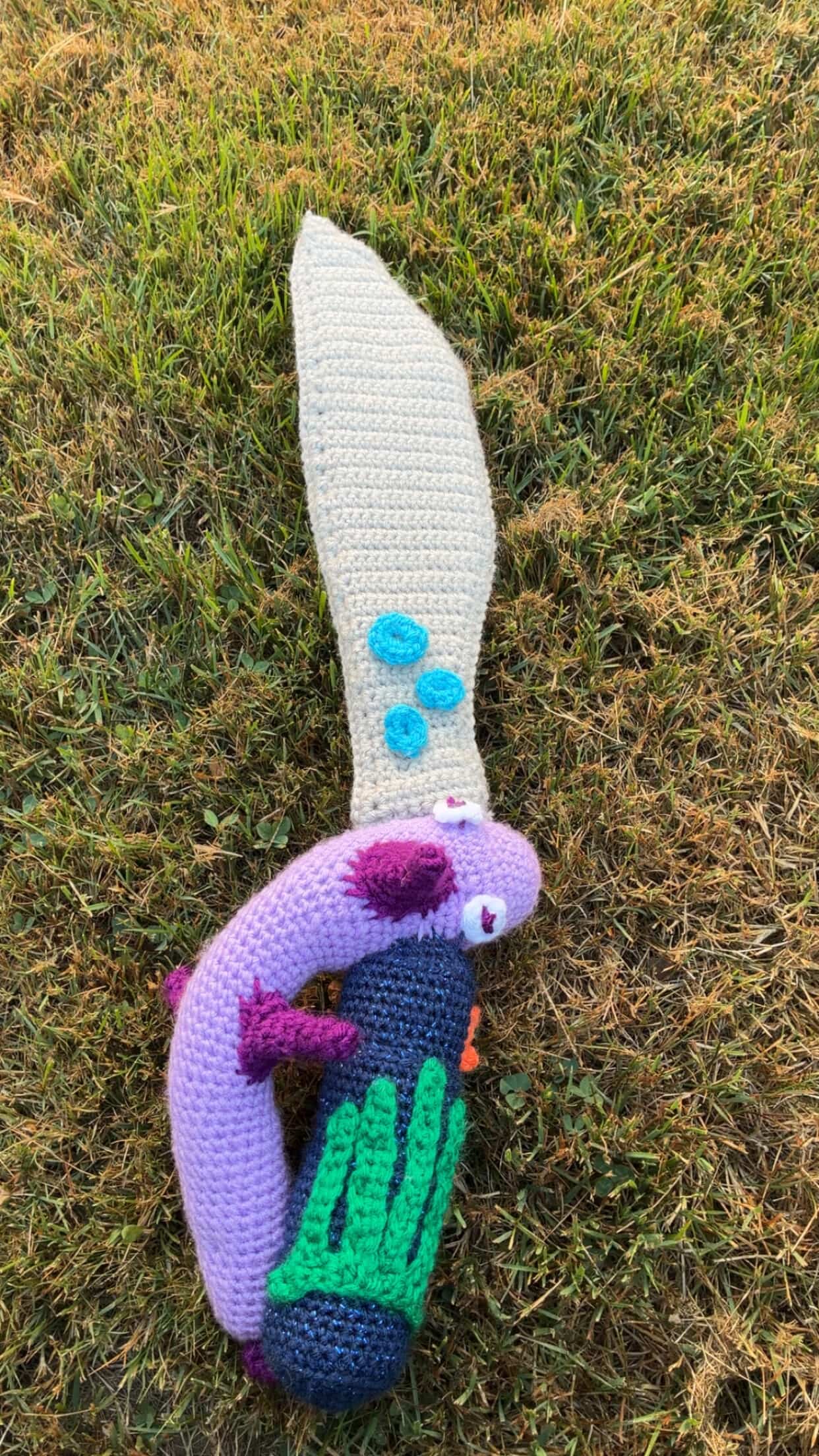 Protector Of The Ocean Dagger (CROCHET PATTERN)