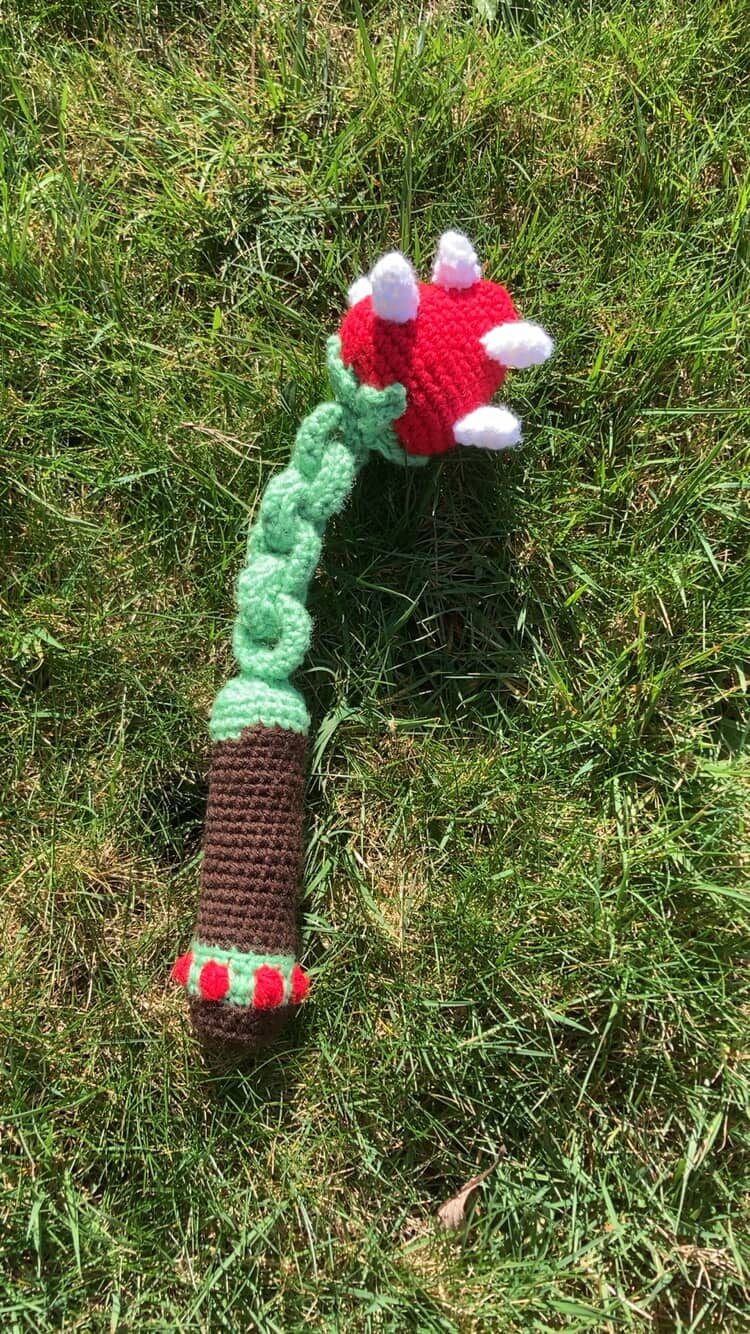 CROCHET PATTERN: Mini Flail + Strawberry Flail